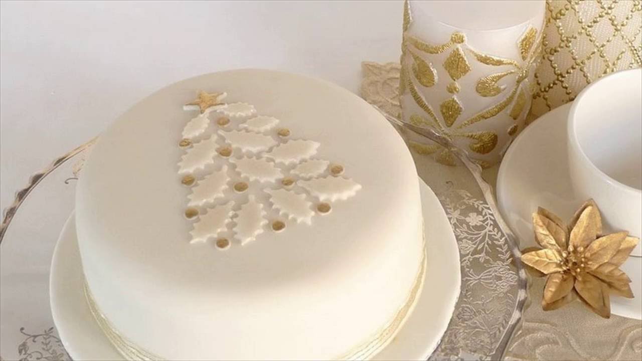 Christmas Cake Decoration Ideas - Cooking Videos. - CookeryShow.com