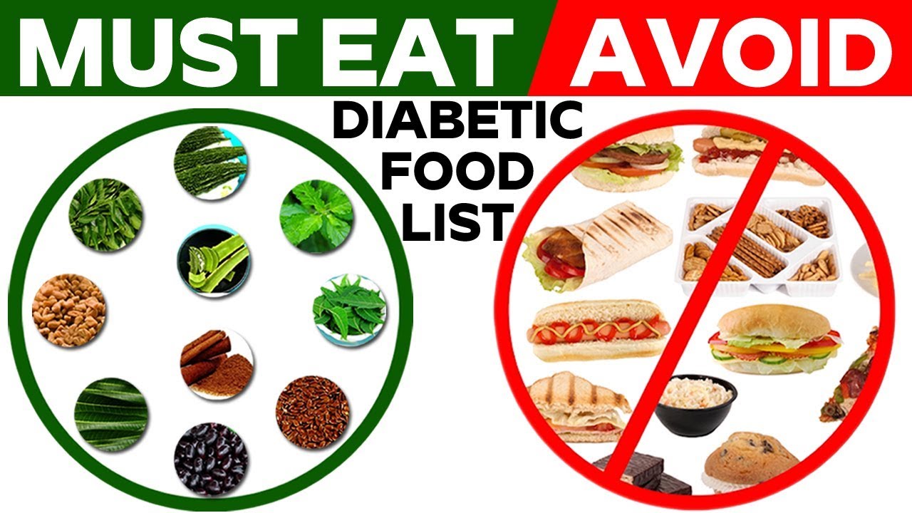 Diabetics Must Eat and Avoid Foods to Cure - CookeryShow.com