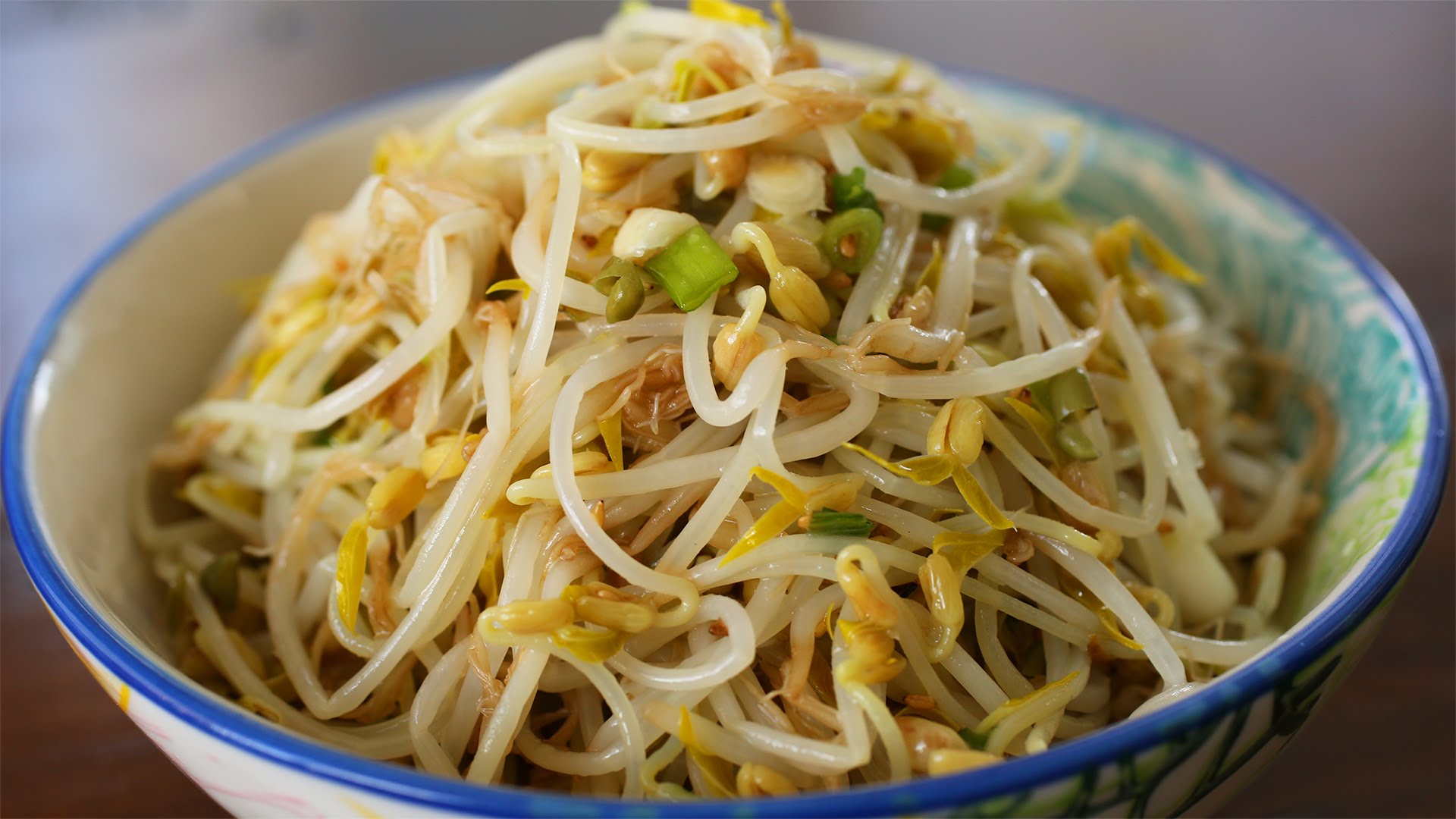 Mung Bean Sprout Side Dish Sukjunamul muchim CookeryShow