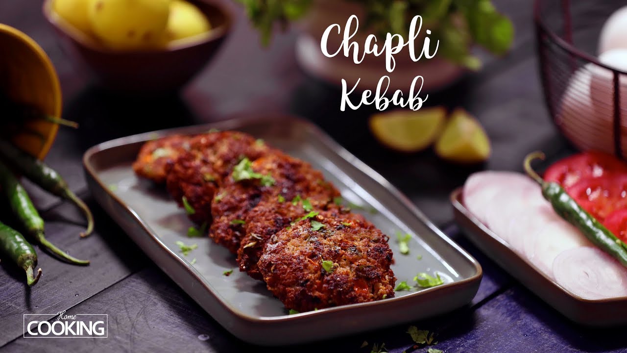 Chapli Kebab - Kebab Recipes - CookeryShow.com