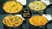 Tiffin Recipes – Lunch Box Recipes – Healthy Recipes