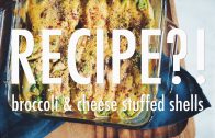 BROCCOLI & CHEESE STUFFED SHELLS – RECIPE – EP – 6 – Hot for food