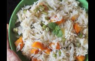 Coconut milk pulao recipe – How to make veg pulao with coconut milk