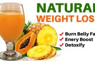 Natural Weight Loss Smoothie – Pineapple And Papaya Juice For Weight loss