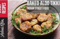 Baked Aloo Mutter Tikki Recipe – Indian Snack Recipes By Archana’s Kitchen