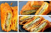Bread Pakora – Aloo Bread Pakoda – Evening Snack –  Indian Street Food