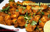 Chettinad prawns masala – How to make chettinad prawn masala recipe