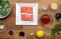 Maple – Glazed Salmon Dinner in 15 Minutes or Less