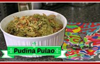 Pudina Pulao – Mint Flavored Rice – Quick Fix Lunch Recipe