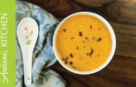 Roasted Red Pepper Pumpkin Soup Recipe by Archana’s Kitchen
