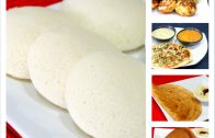 All in One Batter – How to Prepare Idli / Dosa Batter Recipe – South Indian Breakfast