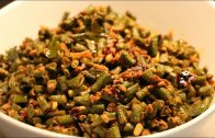 Achinga Payer Mezhukkupuratti – Long Beans Stir Fry – Onam Sadhya Recipe