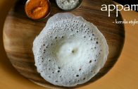 Appam recipe with yeast – How to make appam kerala style