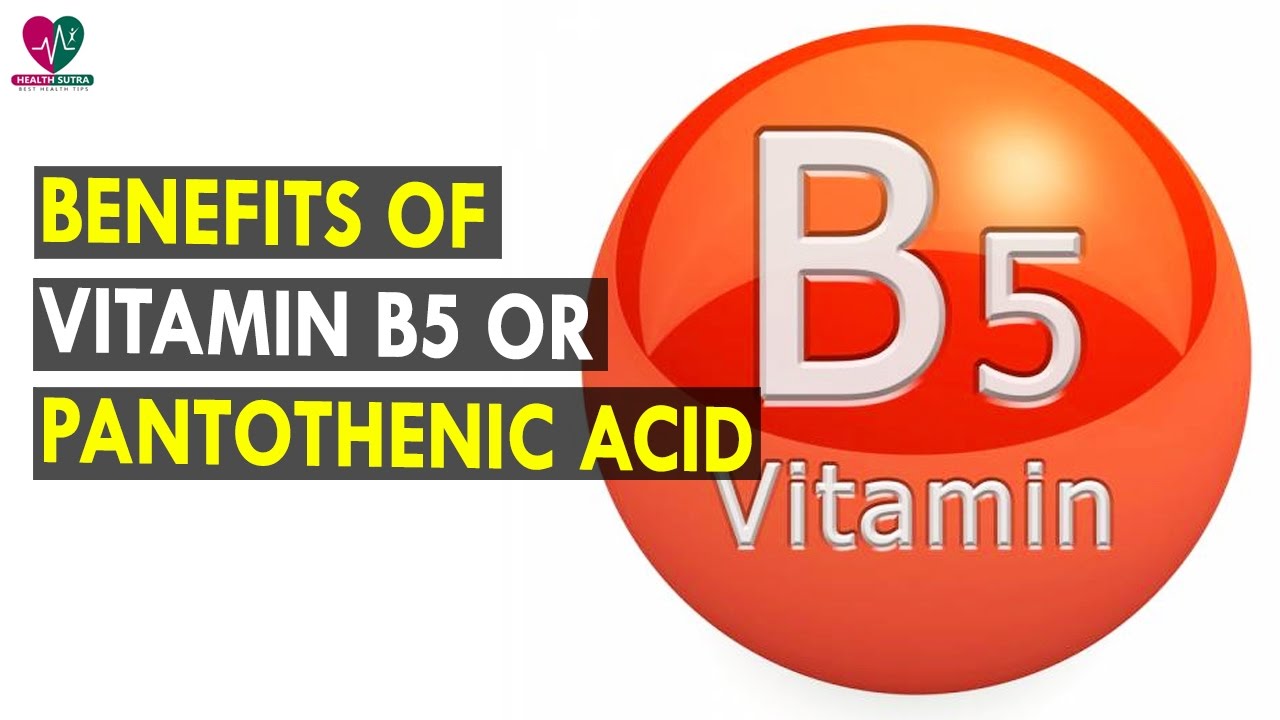 Benefits Of Vitamin B5 Or Pantothenic Acid - Health Sutra - Best Health ...