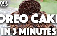 HOW TO: VEGAN OREO CAKE IN 3 MINUTES – 23 (30 Videos in 30 Days – Cheap Lazy Vegan