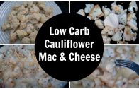 One Pan Cauliflower Mac and Cheese For One – Low Carb – Keto Diet Recipe