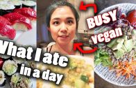 What a BUSY VEGAN Eats in a Day! – Realistic What I Ate in a Day