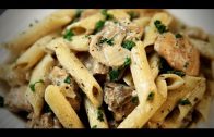 Creamy Mushroom Chicken Pasta – Pasta Recipes – Italian Food – Chicken & Mushroom Pasta by Neelam