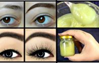 Homemade Serum To Grow Thicker Eyebrows & EyeLashes In 3 Days