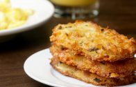 Cheesy Baked Hash Brown Patties