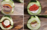 Cucumber Subs 4 Ways