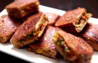 Mini Veg Cheese Sandwich – Easy To Make Snack Recipe | Ruchi’s Kitchen