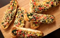 Spinach And Corn Sandwich Recipe – Open Sandwich Recipe | Ruchi’s Kitchen