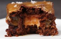 The Best Gooey Salted Caramel Brownies