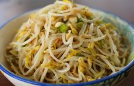Mung bean sprout side dish – Sukjunamul-muchim – 숙주나물무침