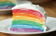 Rainbow Crepe Cake: Behind Tasty