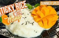 Sticky Rice With Mango Recipe – How To Make Sticky Mango Rice – Mango Recipes – Varun Inamdar