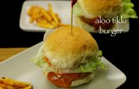 aloo tikki burger recipe – potato patties burger recipe
