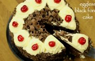 black forest cake recipe – how to make easy eggless black forest cake recipe