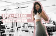BOOTY WORKOUT VLOG – Grow Glutes Without Growing Quads – Rachel Aust