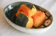 Kabocha no Nimono – Simmered Pumpkin – Recipe – Japanese Cooking 101