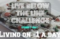 LIVING ON £1 A DAY – VEGAN – Live Below the Line Ep.2  – Day 1 – Cheap Lazy Vegan