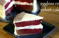 red velvet cake recipe – easy & moist eggless velvet cake recipe