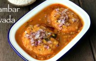 sambar vada recipe – how to make sambar vadai or vada sambar