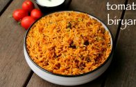 tomato biryani recipe – thakkali biryani – tomato biryani in pressure cooker