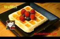 Waffle Recipe – How to make waffles – Waffle with Icecream