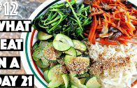 WHAT I EAT IN A DAY – 21 VEGAN bibimbap – 12 – 30 Videos in 30 Days – Cheap Lazy Vegan