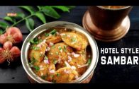 Hotel Style Sambar – Mini Idli Sambar – South Indian Recipes