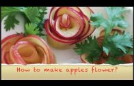 How to make apple flowers – Apple flowers – CookeryShow