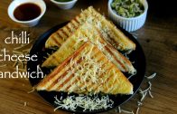 chilli cheese sandwich recipe – grilled cheese chilli sandwich recipe