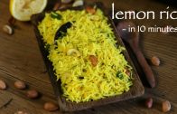 lemon rice recipe – chitranna recipe – karnataka nimbehannu chitranna