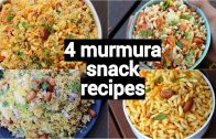 4 bhel snack recipes – murmura recipes – quick and easy snack recipes with murmura