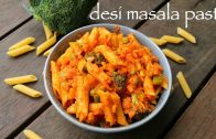 masala pasta recipe – indian style pasta – how to make indian pasta recipes