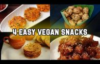 4 Easy Vegan snacks – Vegan Recipes – Snack Recipe
