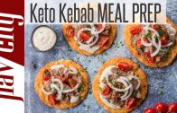 Keto Kebabs with Low Carb Pita Bread – Ketogenic Meal Prep For The Week