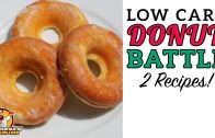Low Carb DONUT BATTLE – The BEST Keto Doughnut Recipe!